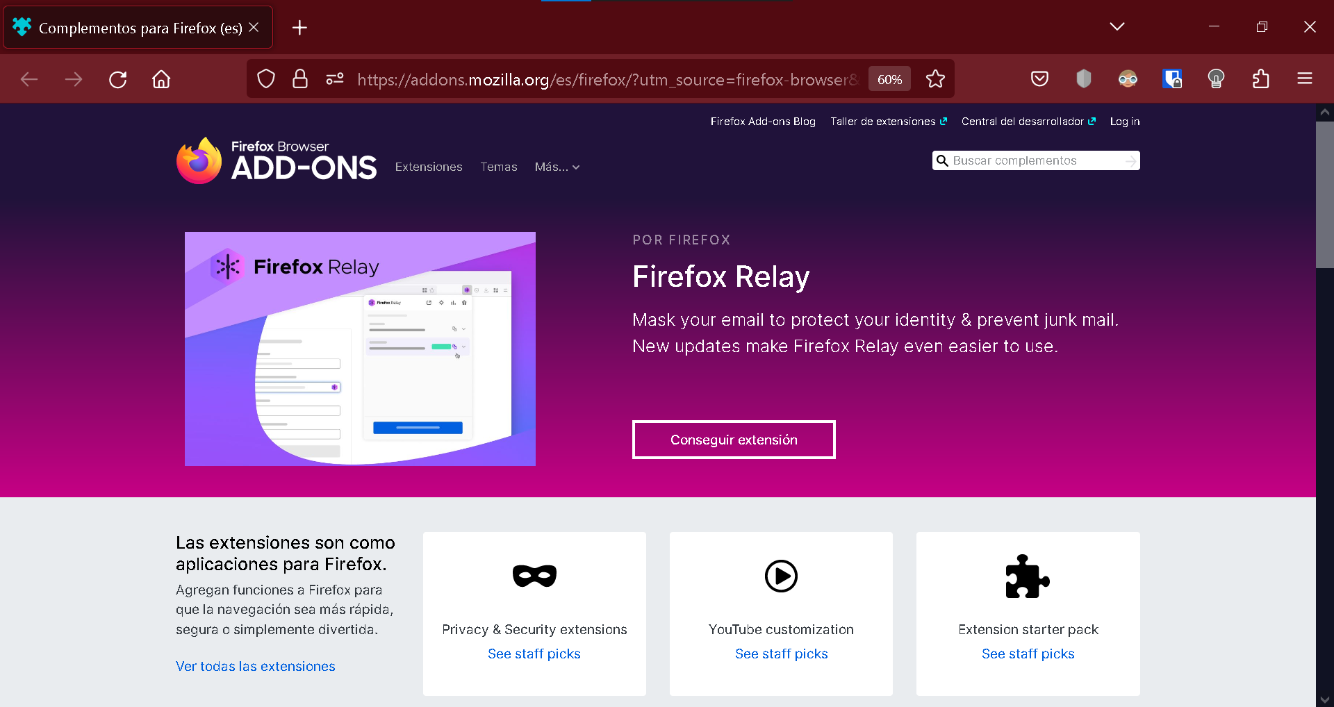 Cómo instalar extensiones en Mozilla Firefox?